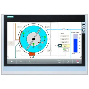 SIPLUS HMI TP1900 Comfort based on 6AV2124-0UC02-0AX1 with conformal coating, 0+45 °C, Comfort Panel, touch operation, 19" widescreen TFT display, 16 million colors,PROFINET interface, MPI/PROFIBUS DP interface, 24 MB configuration memory, WEC 2013, configurable as of WinCC Comfort V14 SP1 with HSP (6AG1124-0UC02-4AX1)