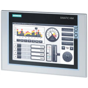 SIMATIC HMI TP900 Comfort, Comfort Panel, touch operation, 9" widescreen TFT display, 16 million colors, PROFINET interface, MPI/PROFIBUS DP interface, 12 MB configuration memory, Windows CE 6.0, configurable from WinCC Comfort V11 (6AV2124-0JC01-0AX0)