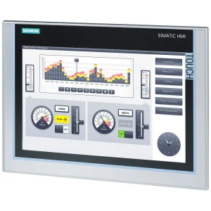 SIMATIC HMI TP1200 Comfort, Comfort Panel, touch operation, 12" widescreen TFT display, 16 million colors, PROFINET interface, MPI/PROFIBUS DP interface, 12 MB configuration memory, Windows CE 6.0, configurable from WinCC Comfort V11 (6AV2124-0MC01-0AX0)