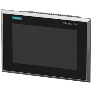 SIMATIC HMI TP900 Comfort INOX Stainless steel front, Glass pane, capacitive touch, Degree of protection front IP69K, 9" widescreen TFT display, PROFINET interface, MPI/PROFIBUS DP interface, 12 MB configuration memory, Windows CE 6.0, (Microsoft Support included Security updates discontinued) configurable from WinCC Comfort V15 (6AV2144-8JC20-0AA0)